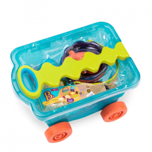 Battat 帕比乐 沙滩旅行车玩具 (11件套）